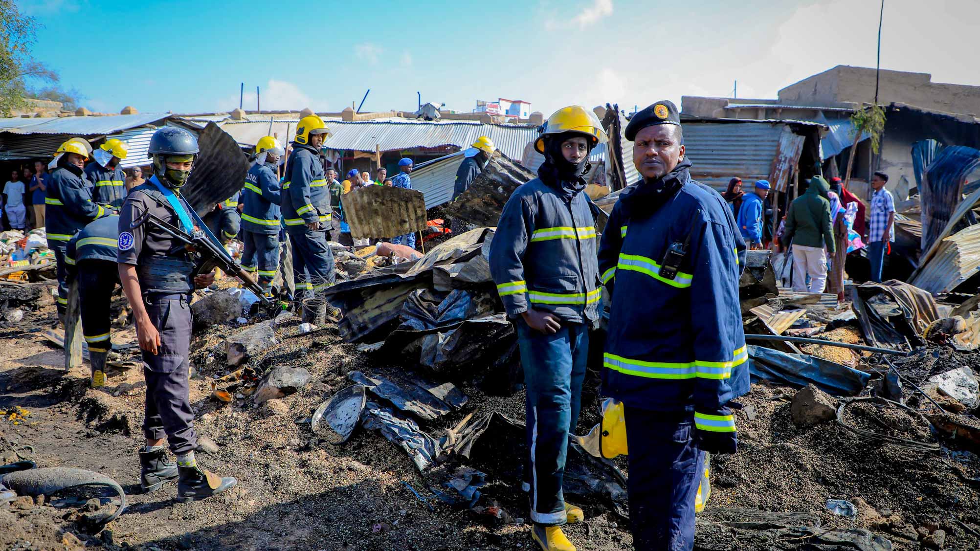 Fire engulfs market in Somaliland capital, leaving 500 shops destroyed