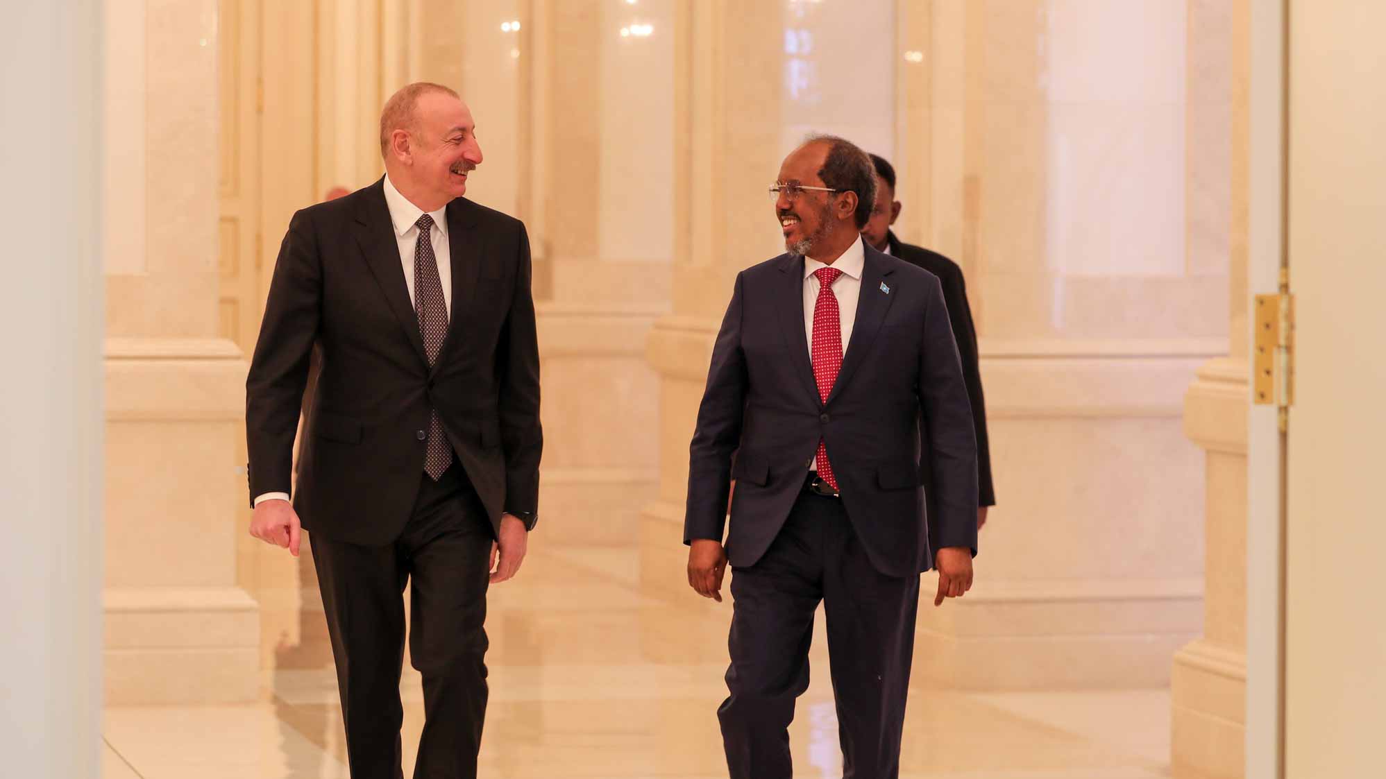 Somalia’s president meets Azerbaijani counterpart for key talks 