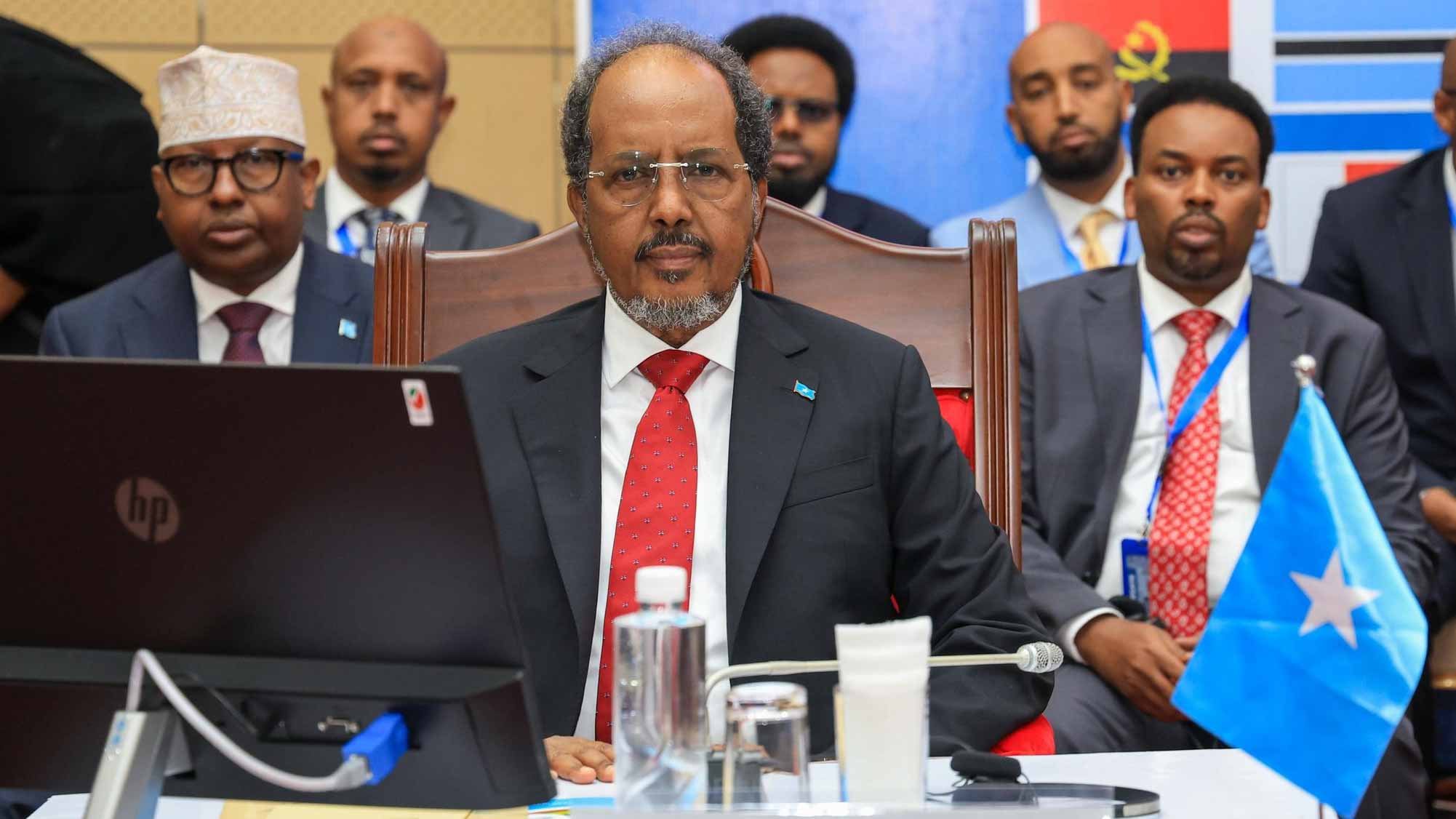 Somalia’s president attends joint EAC-SADC summit on addressing DRC conflict