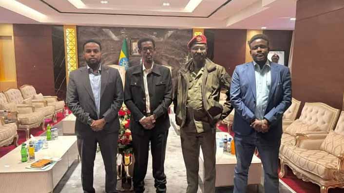 Somalia: Ethiopia’s army chief, Jubaland vice president meet in Addis Ababa