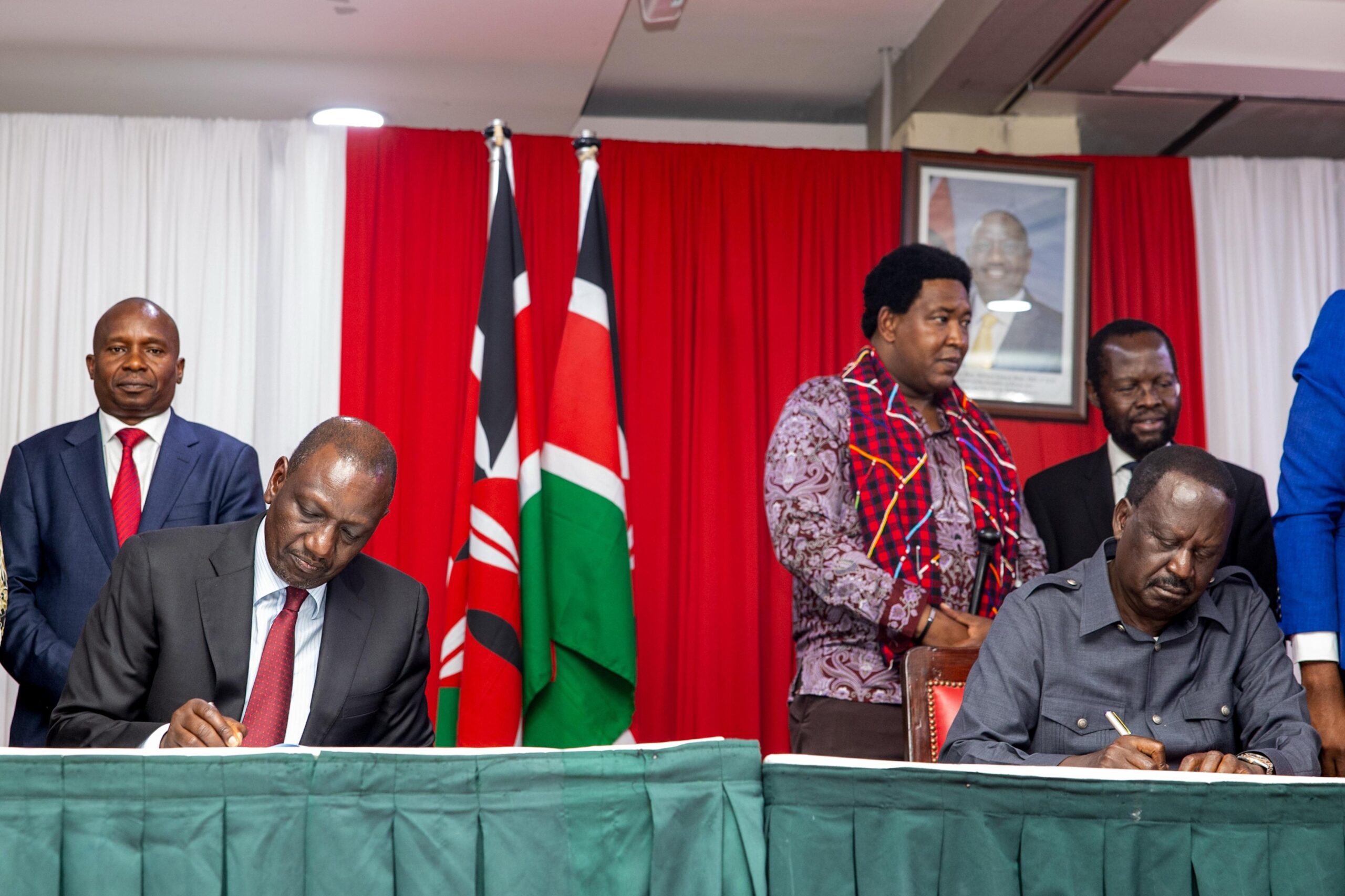 Another Historic MOU in Kenya as President Ruto and Raila pen Agreement