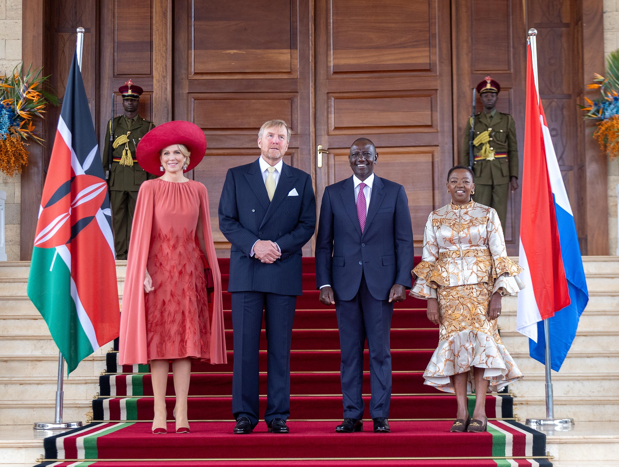 Ruto Welcomes Dutch Royals King Willem-Alexander and Queen Máxima Amid Growing Criticism