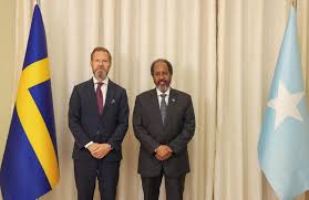 Somalia Bids Farewell to Outgoing Swedish Ambassador Joachim Waern